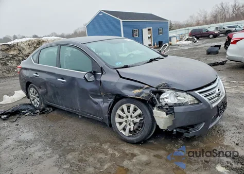 2013 Nissan Sentra S from USA, damaged, VIN 3N1AB7AP2DL640662